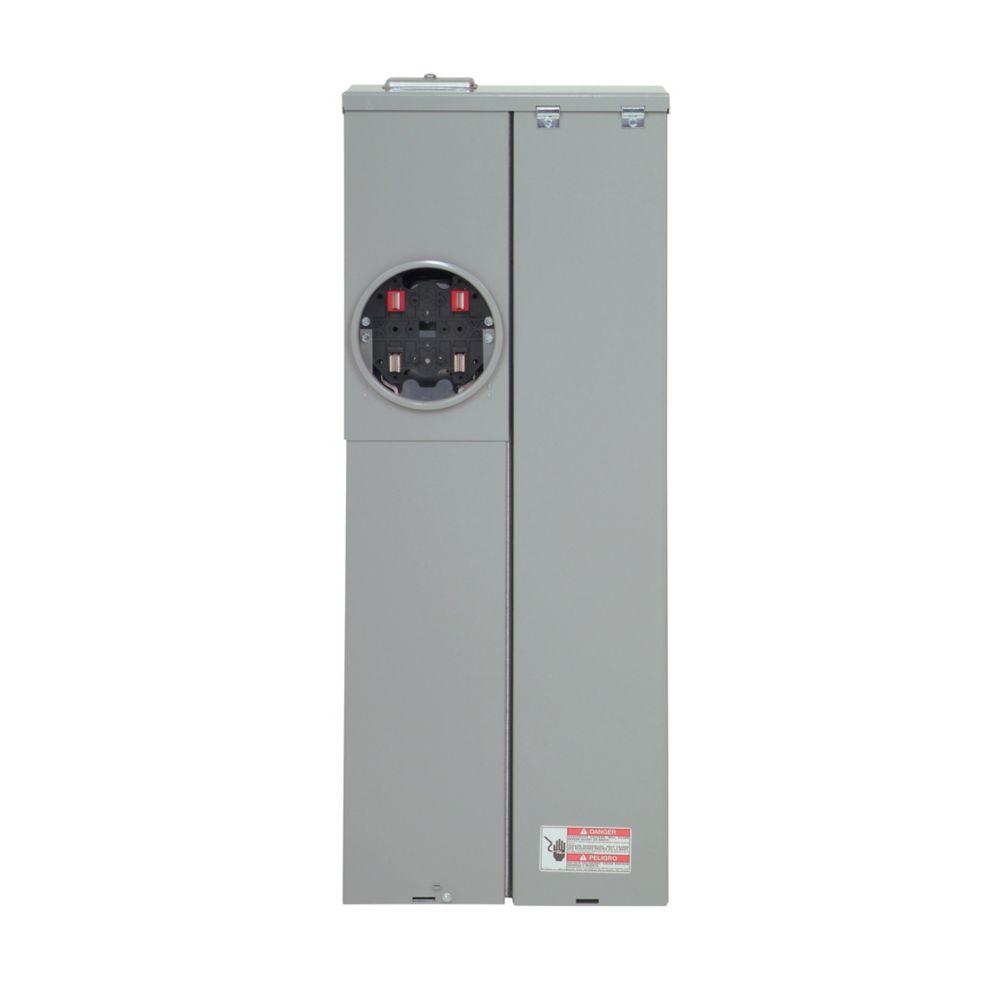 Mtr Brkr,EUSERC,BR,200A MB,20SP,Btm/Top,