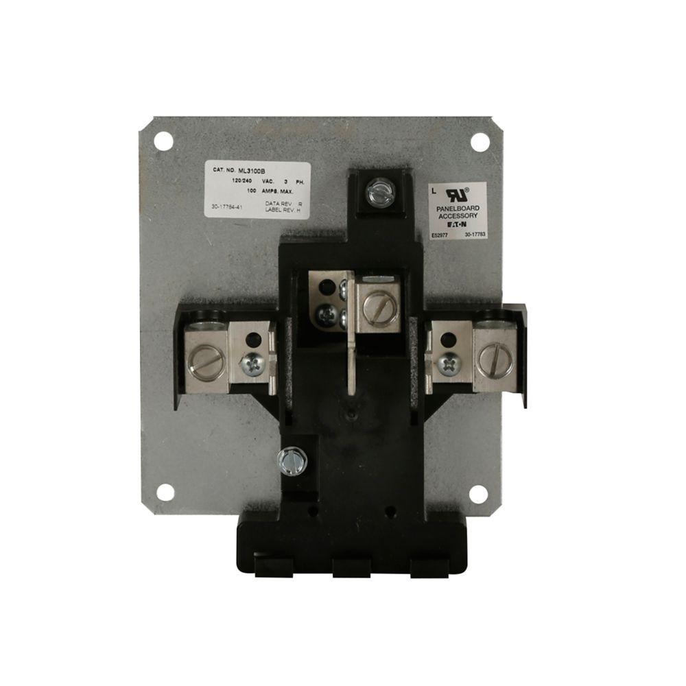 100A,3 Circuit,3PH,Al Bus,OEM Int,BR