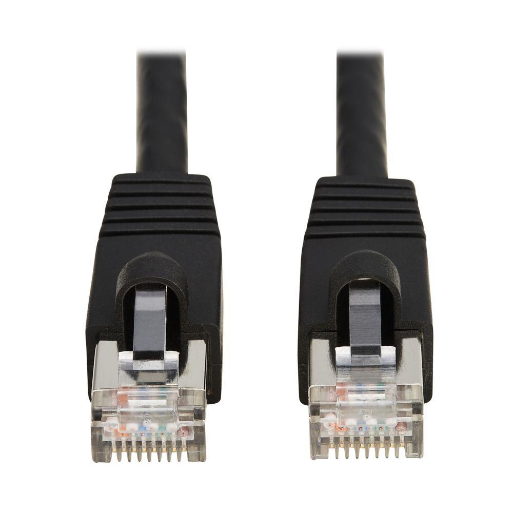 6FT BK SSTP CAT8 SNGLS PTCHCBL