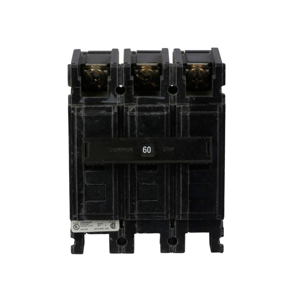 QCHW 3-pole 60A 240V 22kAIC 50 Deg C