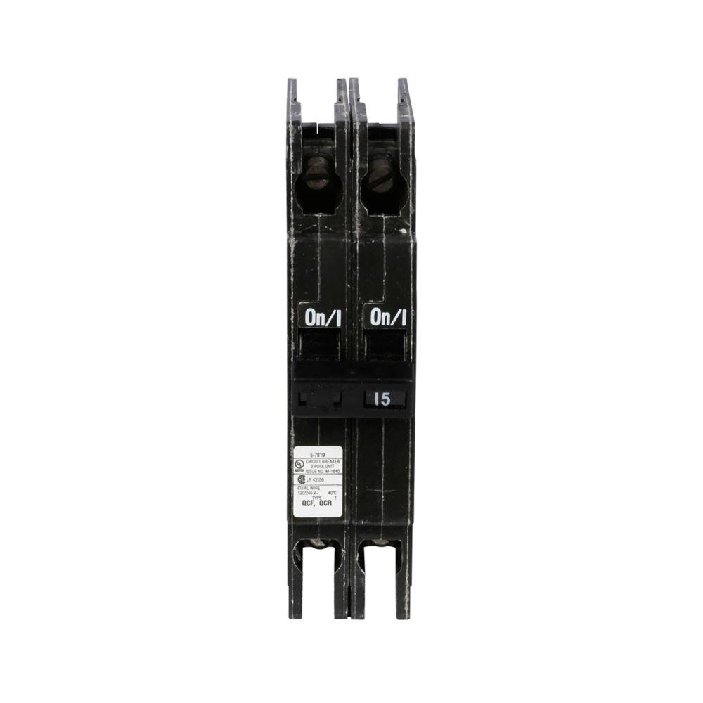 QCR 2P 15A 120/240V TRAY PACK 75 PCS