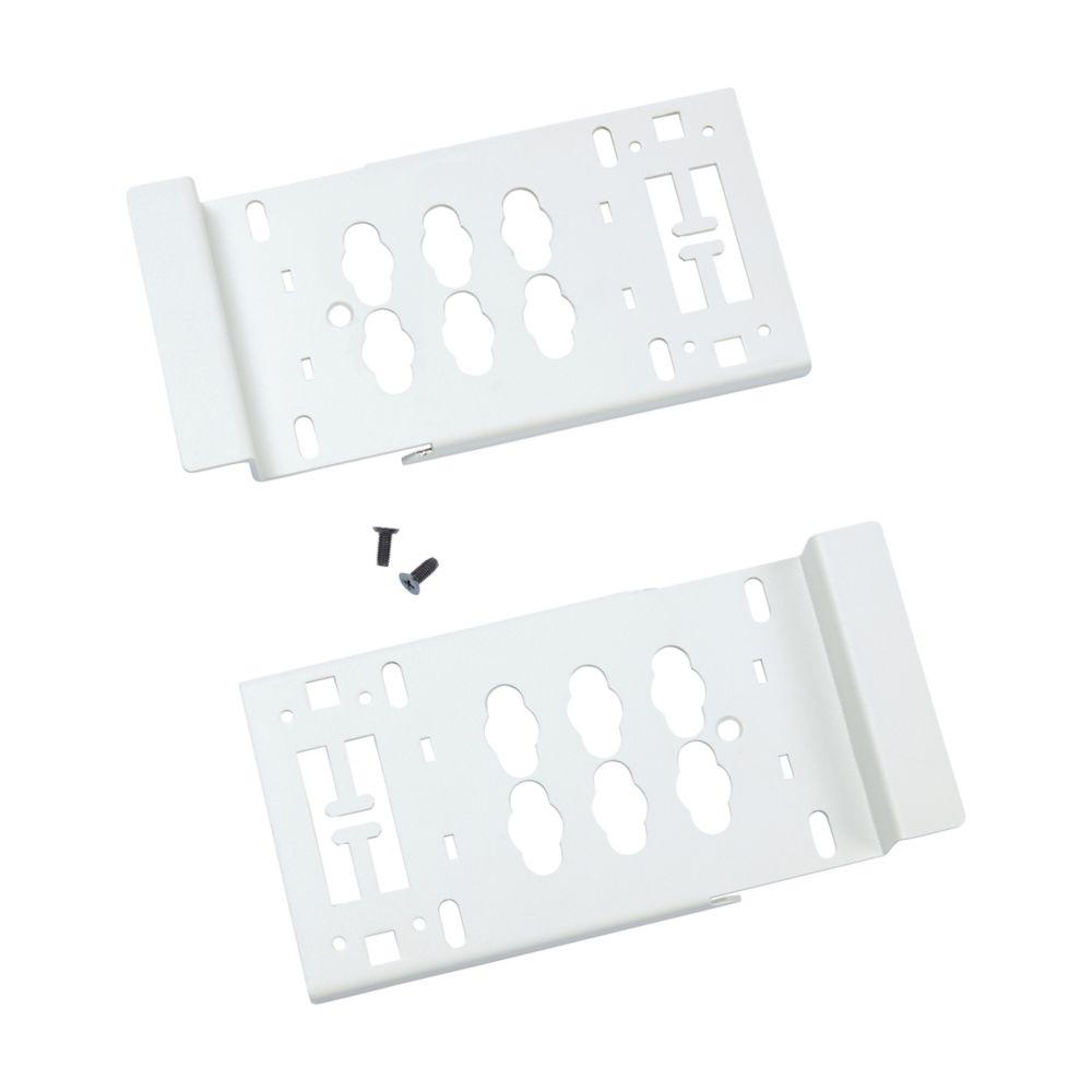 RS PDU MOUNTING BRACKET KIT; WHITE
