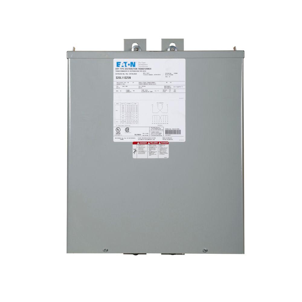 25KVA ENCAP XFMR 1PH 240X480-120/240 80C