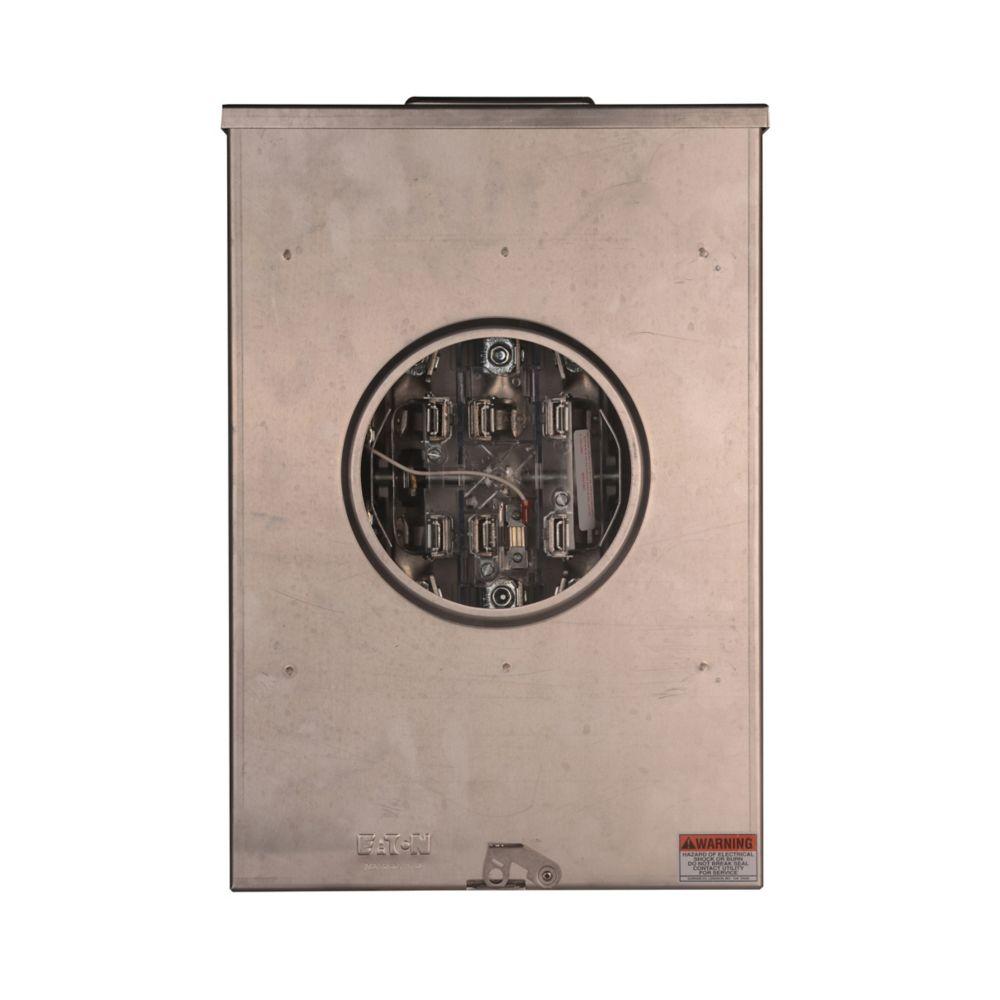 MtrSkt,200A,Ringless,7-Jaw,OH/UG,Lvr BP