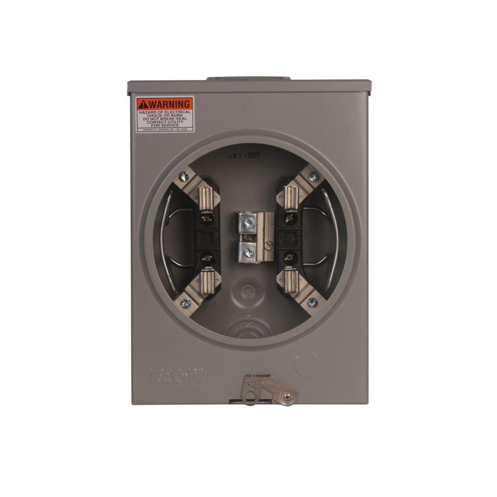 MtrSkt,125A,Ringless,4-Jaw,OH,Horn BP