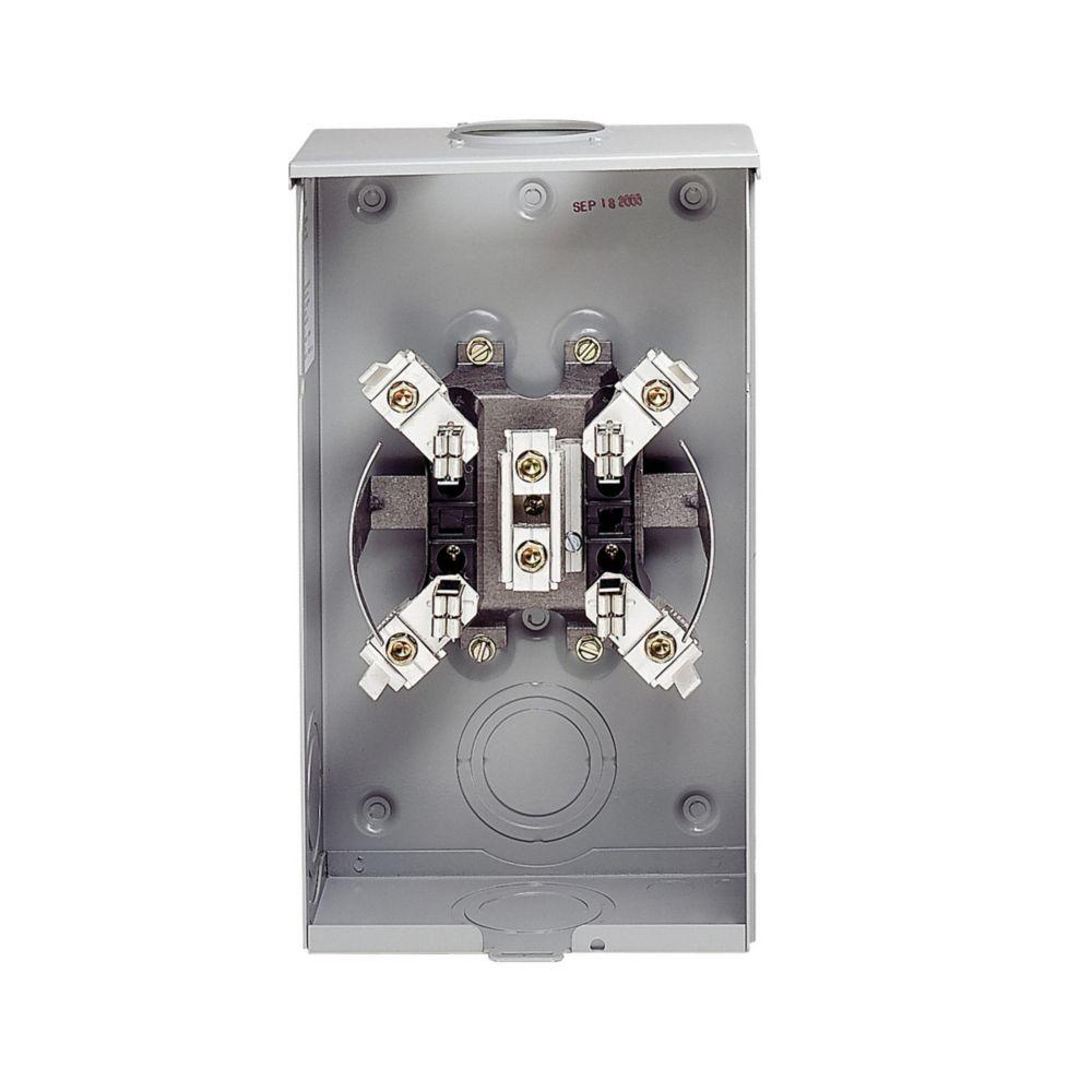 MtrSkt,200A,Ringless,4-Jaw,OH,Horn BP