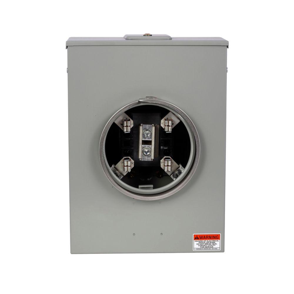 MtrSkt,200A,Ring,4-Jaw,OH/UG