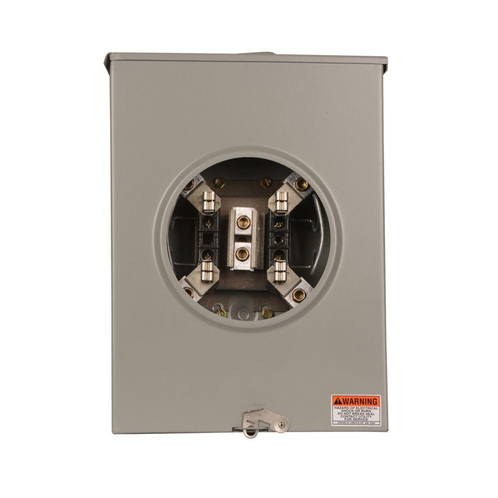 MtrSkt,200A,Ring,4-Jaw,OH/UG