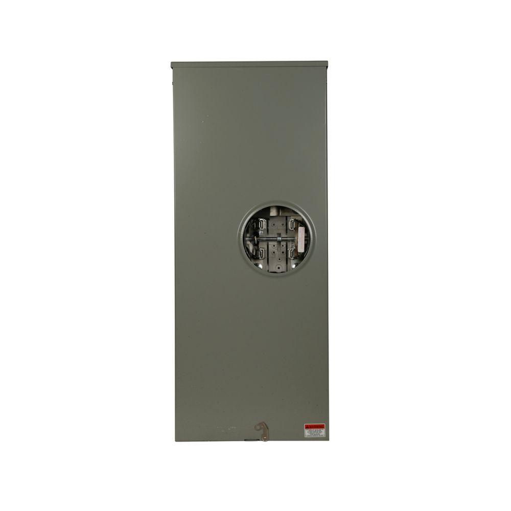 MtrSkt,320A,Ringless,4-Jaw,OH/UG,Lvr BP