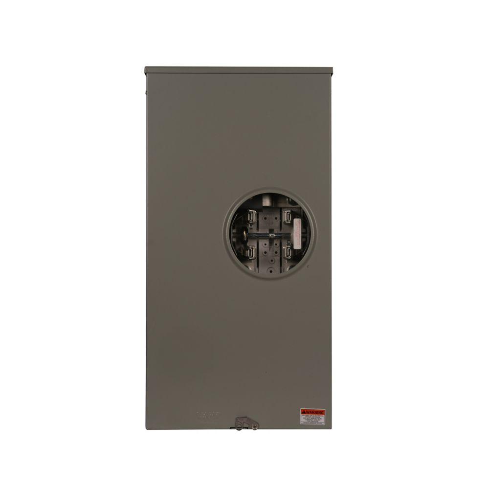 MtrSkt,320A,Ringless,4-Jaw,OH/UG,Lvr BP