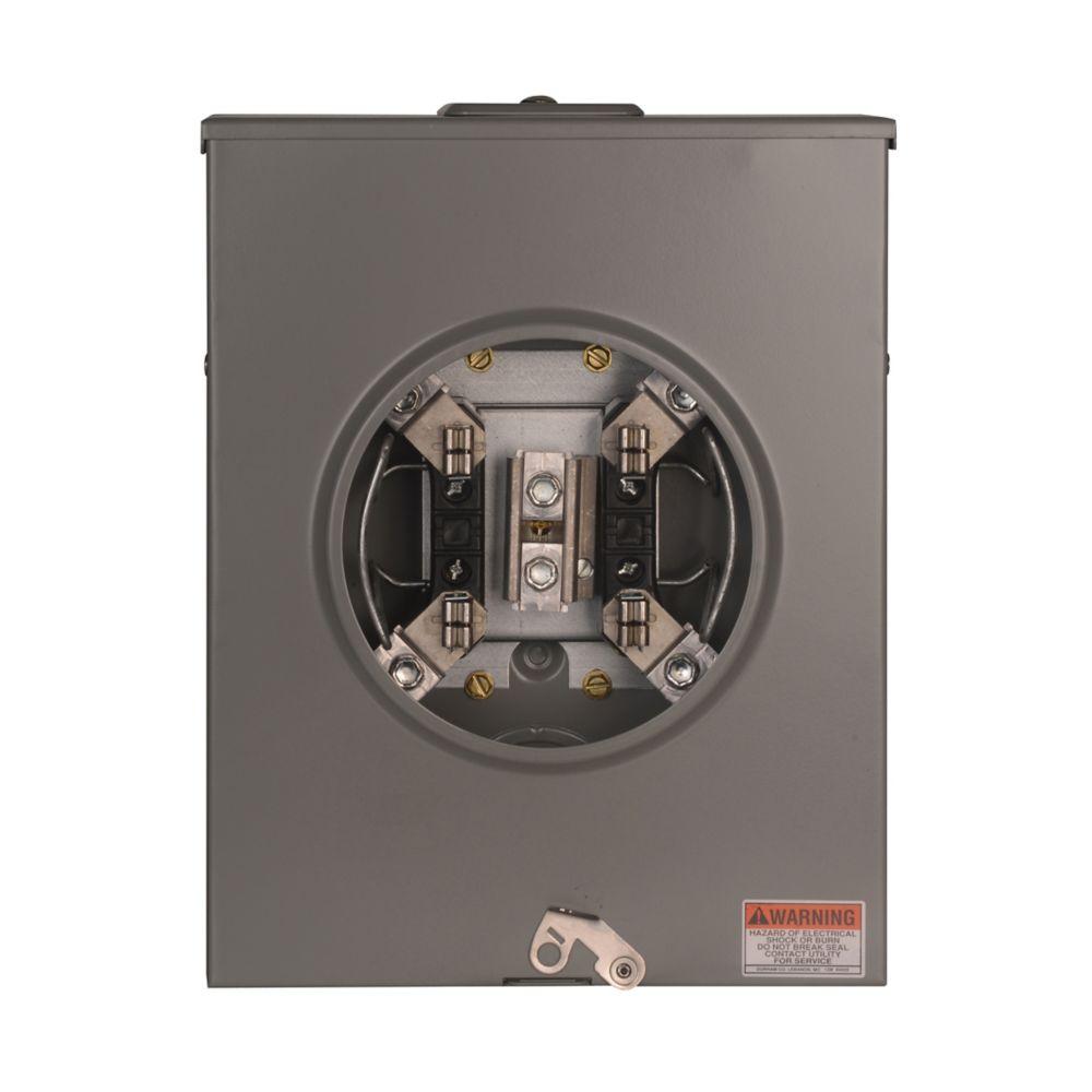 200A Mtr Socket, OH/UG, UL, FMG Approved