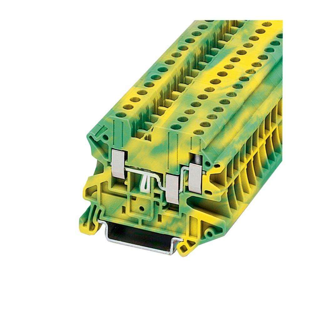 6.2MM 3 WIRE GROUND BLOCK 26-8AWG