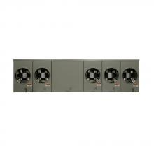Eaton 1004439BCH - MtrSkt,200A,Ring,4-Jaw,OH/UG,5-Gang