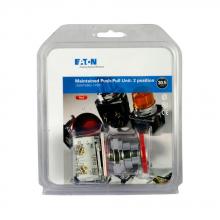 Eaton 10250T5B62-3CPX - 2 POS PUSH PULL RD LEN 2NC AMB FINGR PRO