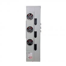Eaton 1MM320RC - 200A MTR STACK, 1PH, 3 SKT, RING, CU