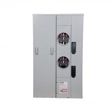 Eaton 1MP2204RC - 200A METER PACK, 2 SOCKETS, RING, COPPER