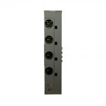 Eaton 3MM412C2AC - METER STACK, RING, 4 SKTS, 125A BKR PROV