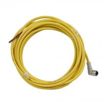 Eaton CSAR3F3CY1805 - CORDSET,RT ANG,AC 3P 3W,18GA,PVC YEL,5M