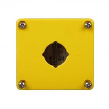 Eaton E22CSP1Y - 1HOLE YE-CVR ENCL 2.68"W X 2.96"H X 2.36