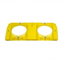 Eaton MPL1123 - 50A-50A AMBER FACEPLATE