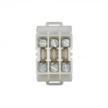 Eaton TBDT3 - 3P TB 30A 600V 10-22 AWG-WHITE
