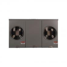 Eaton UT2R2332TCH - MtrSkt,200A,Ringless,4-Jaw,OH/UG,2-Gang
