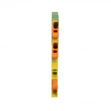 Eaton XBQT25D12PE - 6.2MM IDC 3 WIRE GROUND TB 20-14AWG