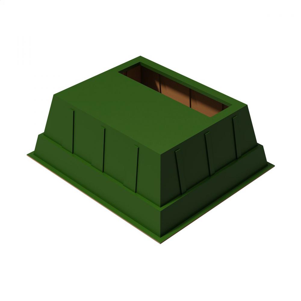 BOX PAD 60X74X36 W/16X64 THRT