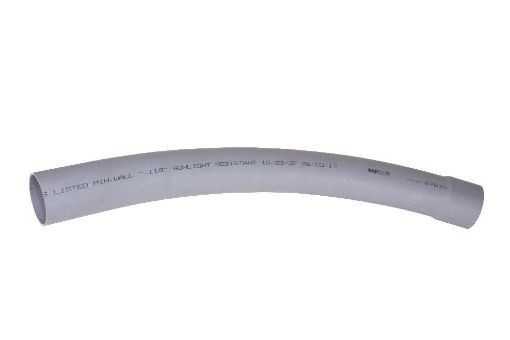 5"x45Dx36R PVC SWEEP SPxBE DB60 FAB