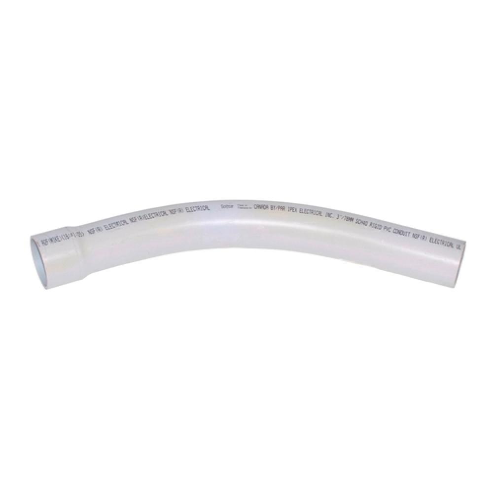 4"x45Dx24R PVC SWEEP SPxBE SCH40 SCEPTER/KRA