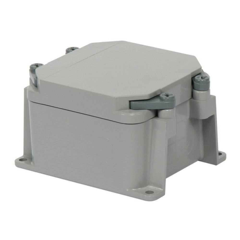 4"x4"x2" PVC JUNCTION BOX GREY SCEPT