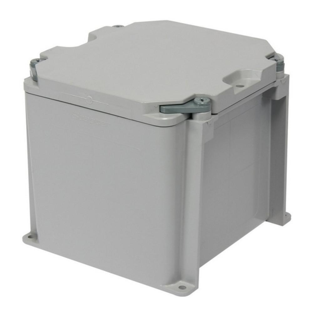 6"x6"x6" PVC JUNCTION BOX GREY SCEPT