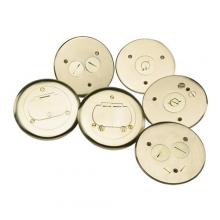 Ipex USA LLC 178092 - BRASS DUP. REC. DATA COM PLUGS KRALOY