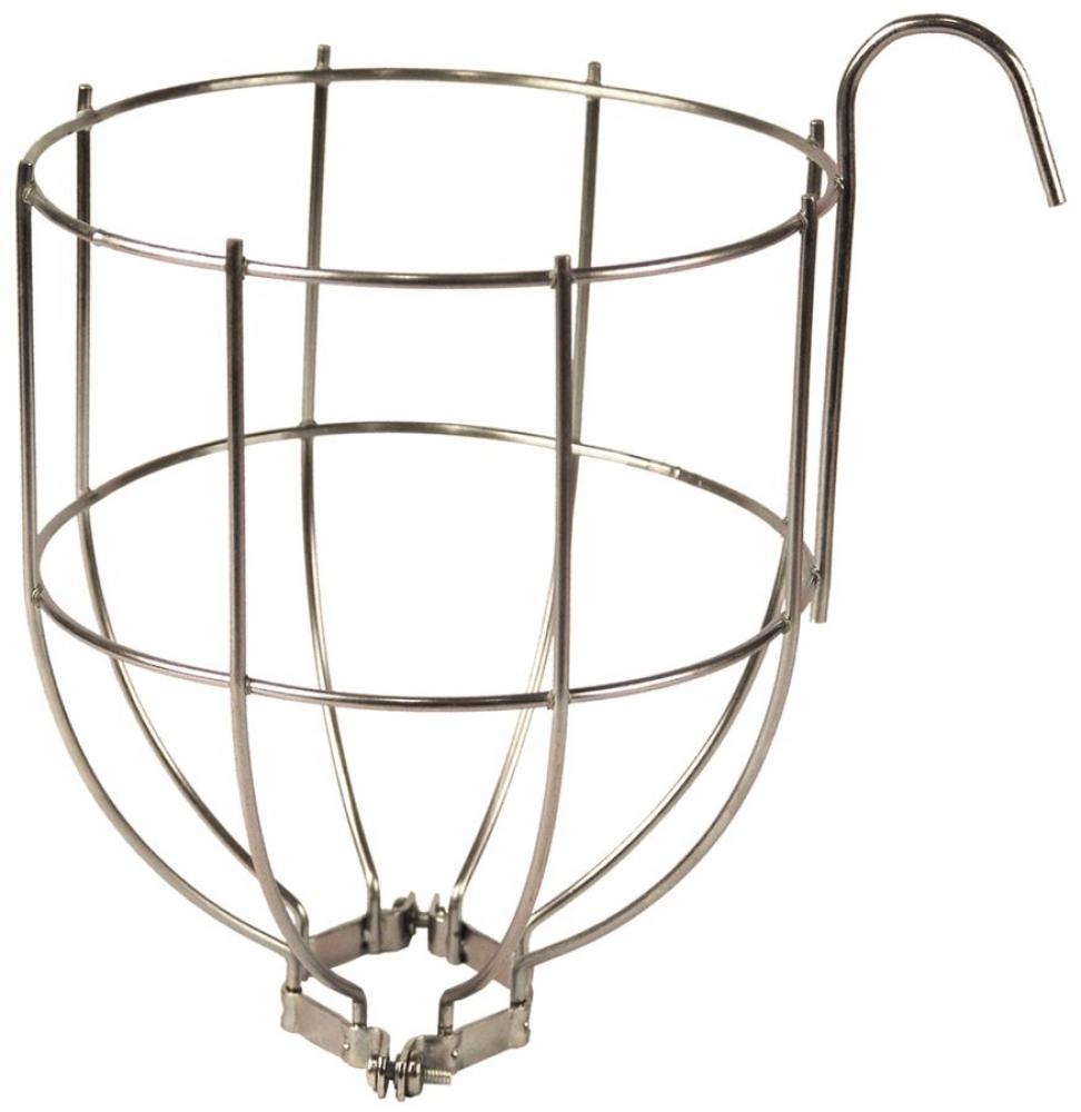 LAMP GUARD (7/9), 6.2"W X 7.5"L ZINC PLT