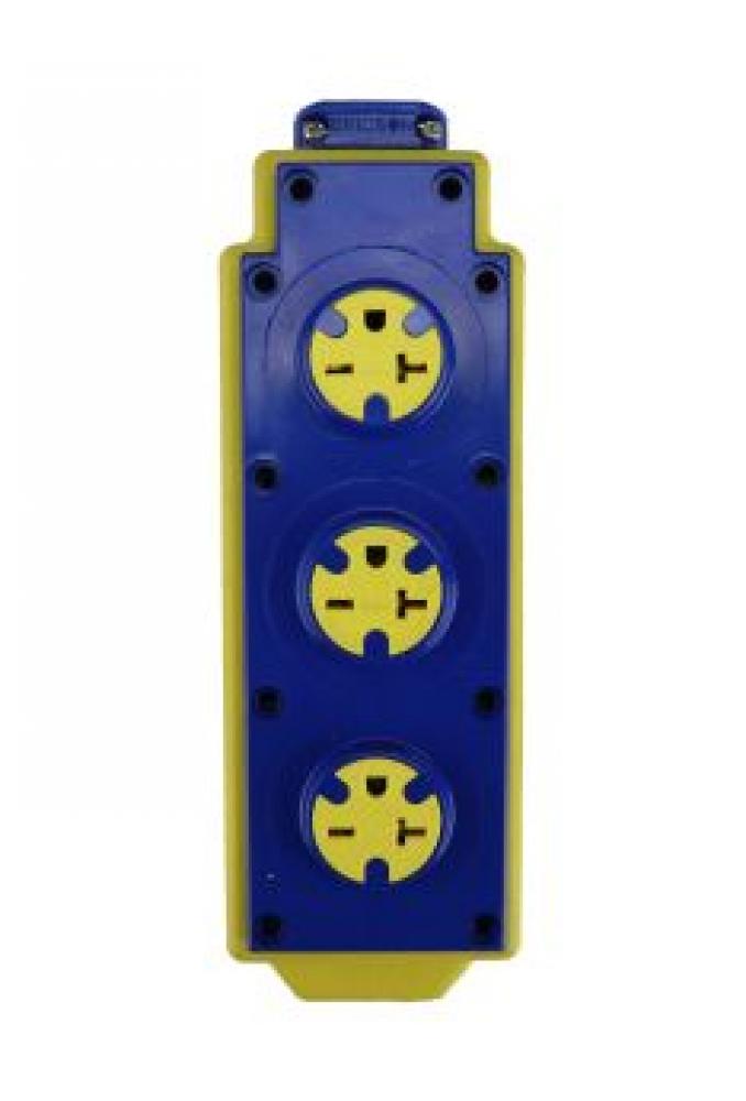 OUTLET BX-TRI-TAP 20A 250V 6-20R