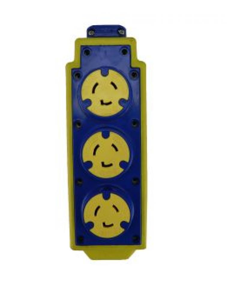 OUTLET BX-TRI-TAP 20A 250V L6-20R