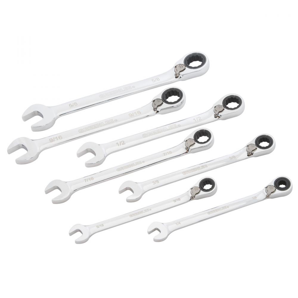 WRENCH SET,RATCHETING 7 PC.