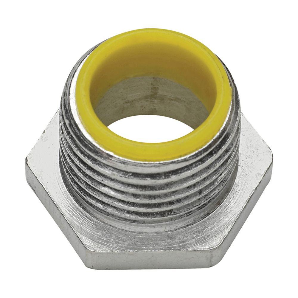 1 BUSHED NIPPLED INSULATED