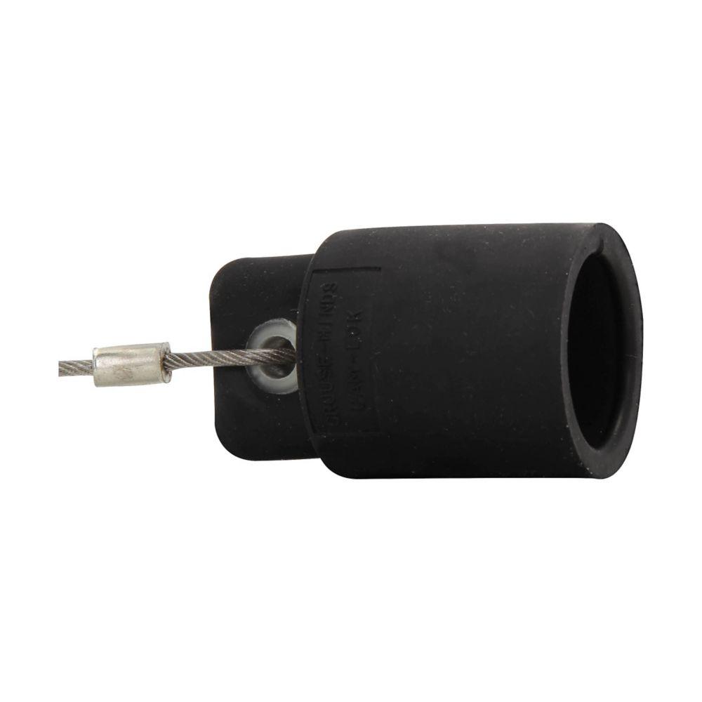 E1016 F PROT CAP W/CORD BK