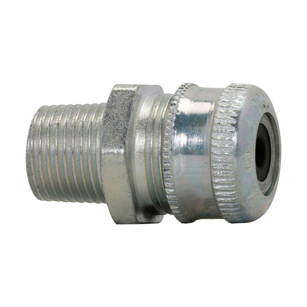1/2 NPT MALE CORD/ARMRD CAB FTG NEO BUSH