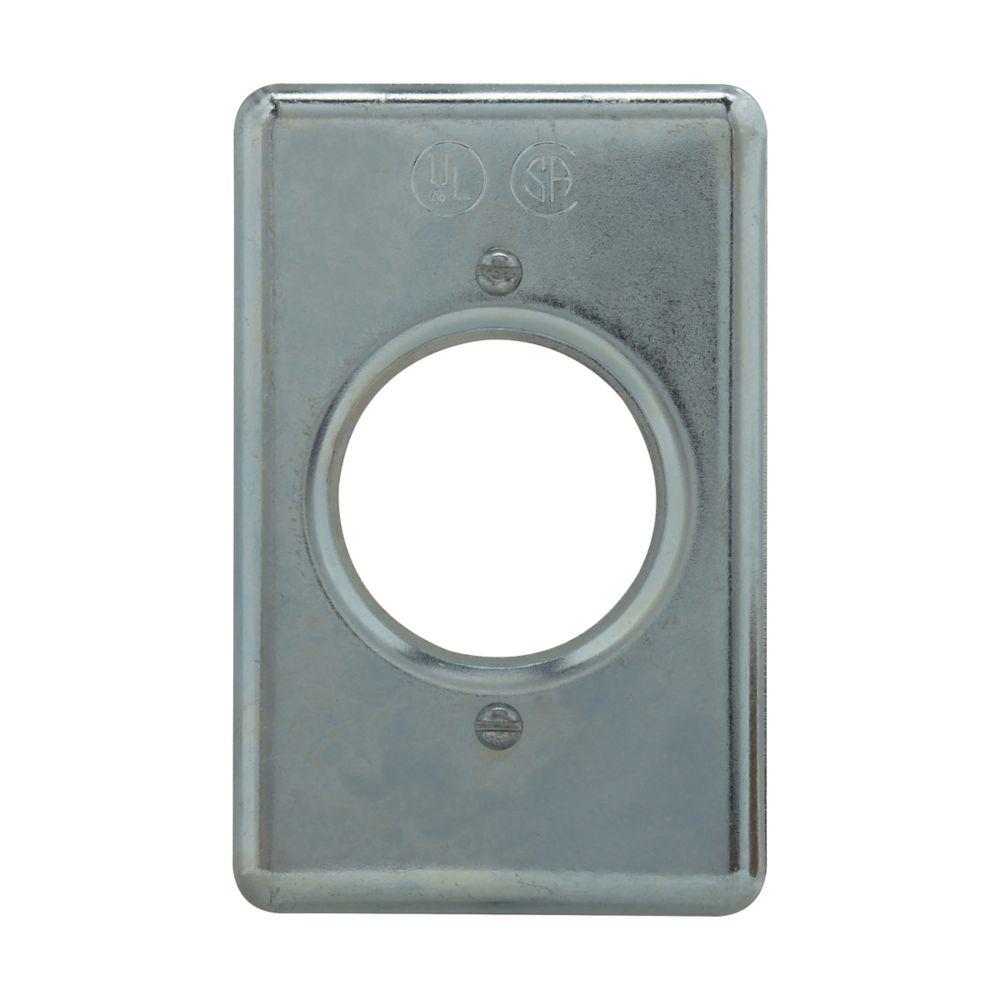 SGL GNG SHT STEEL SURF MT CVR 1-5/8" OPN