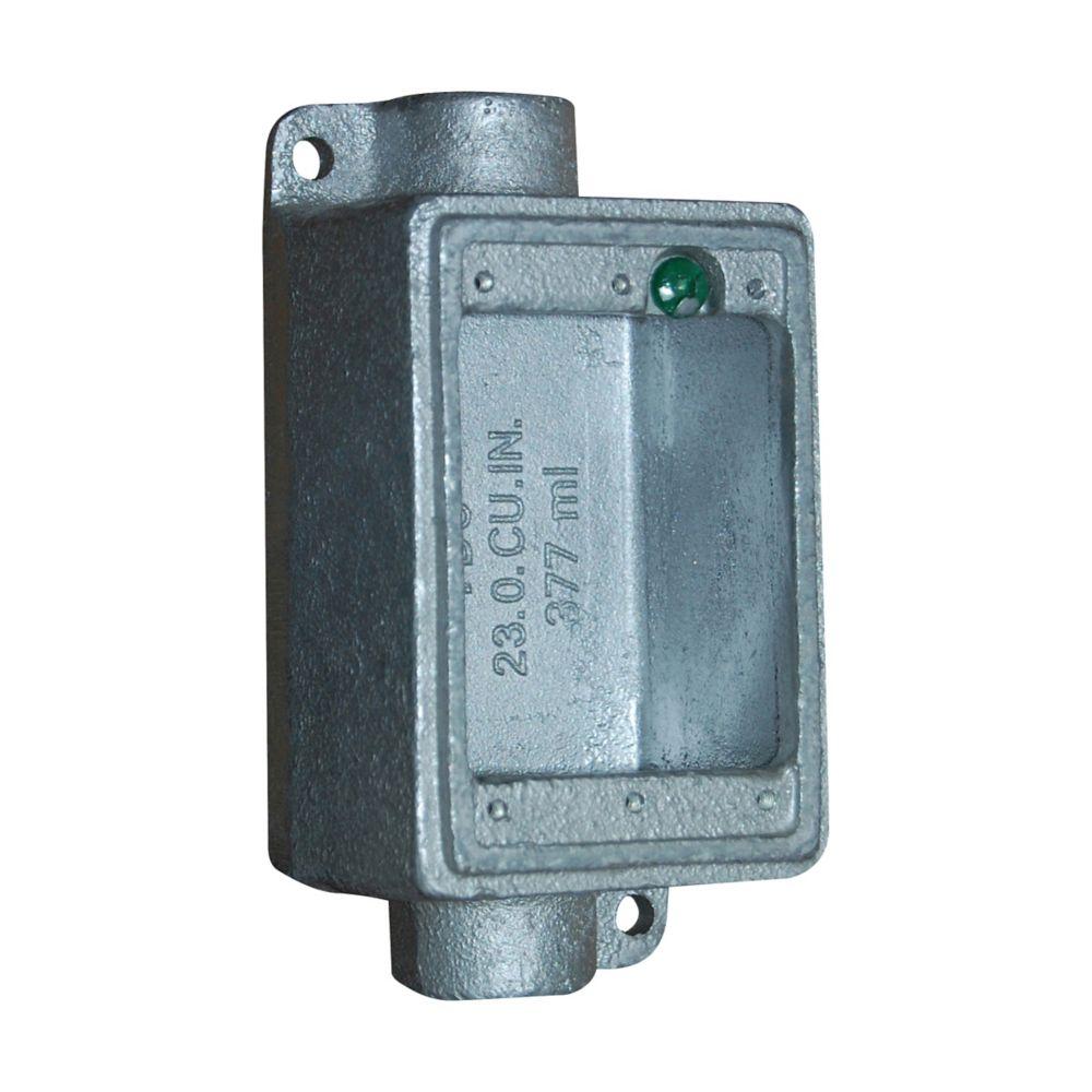 FDC BOX DEEP MAL 2 HUBS 1 HDG