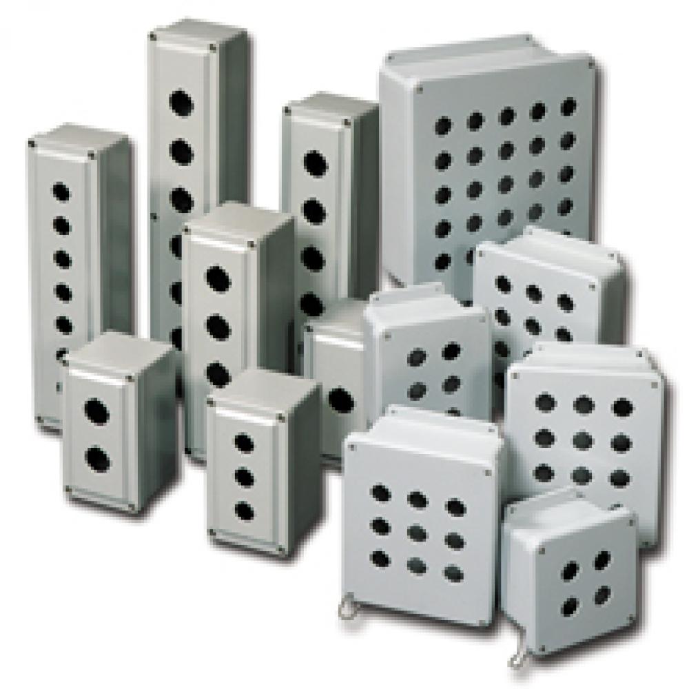 FBRGLSS PUSH BUTTON 30MM 1 HOLE