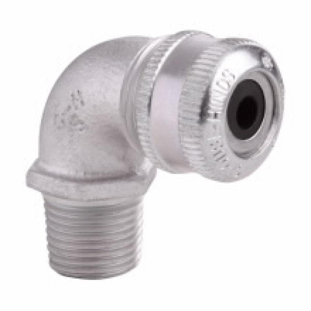 1/2 NPT 90 DEG MALE CORD/CAB FTG NEO BU