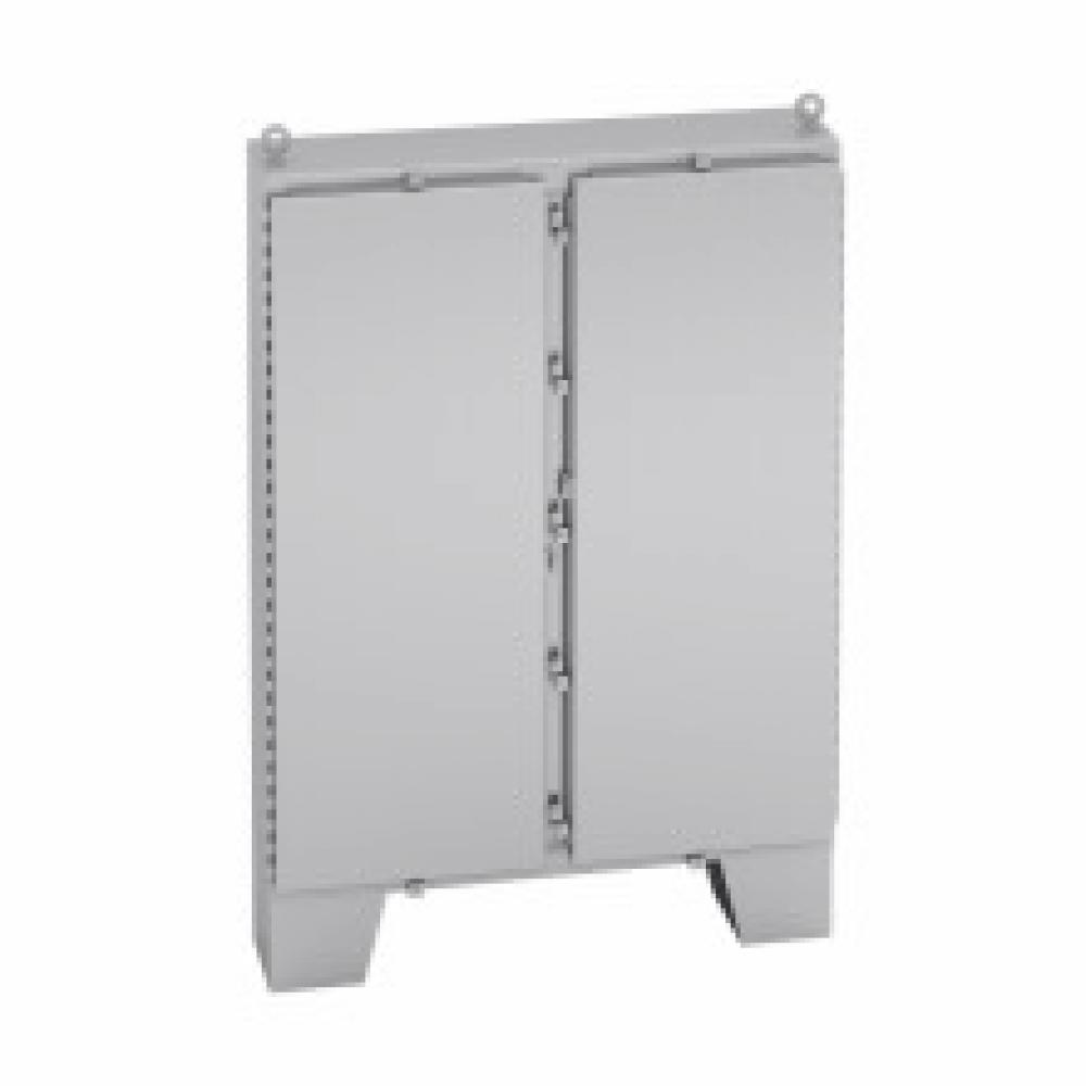 4X ALUM DD FLOOR-STAND ENCL 74X72X24