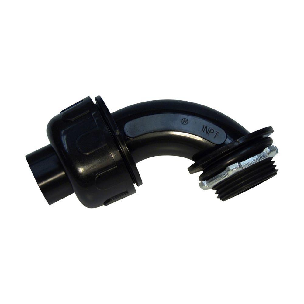 1/2 LT CONN 90 DEGREE NON METALLIC