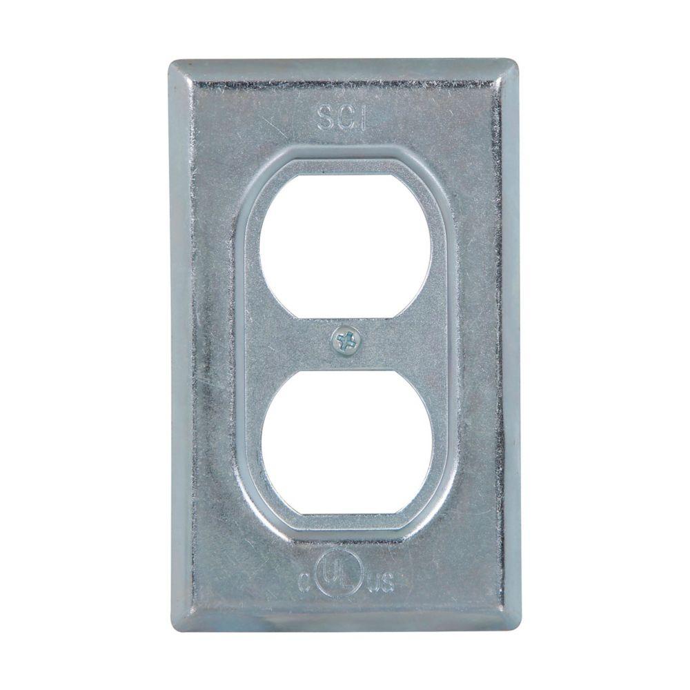 FS FD RECEPTACLE COVER STL