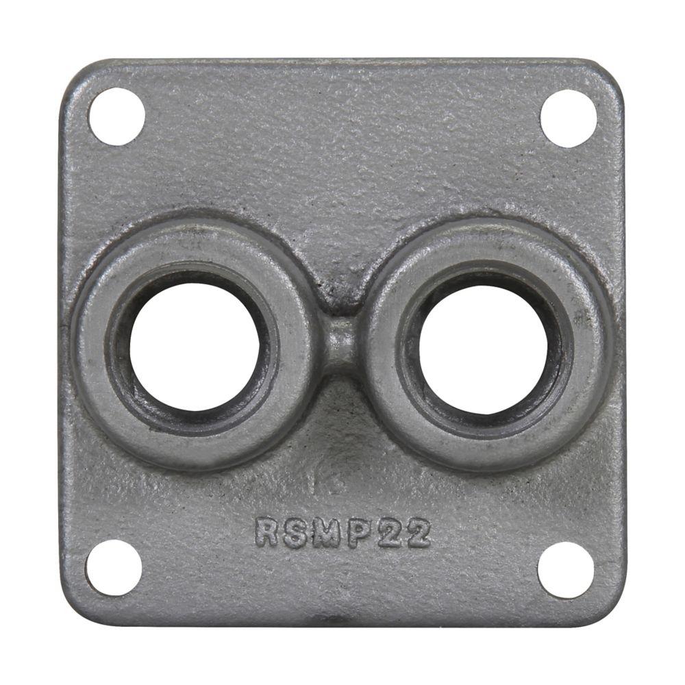 1/2 2 HUB PLT 4 1/2 X 4 SIDE RSM/RSS BX