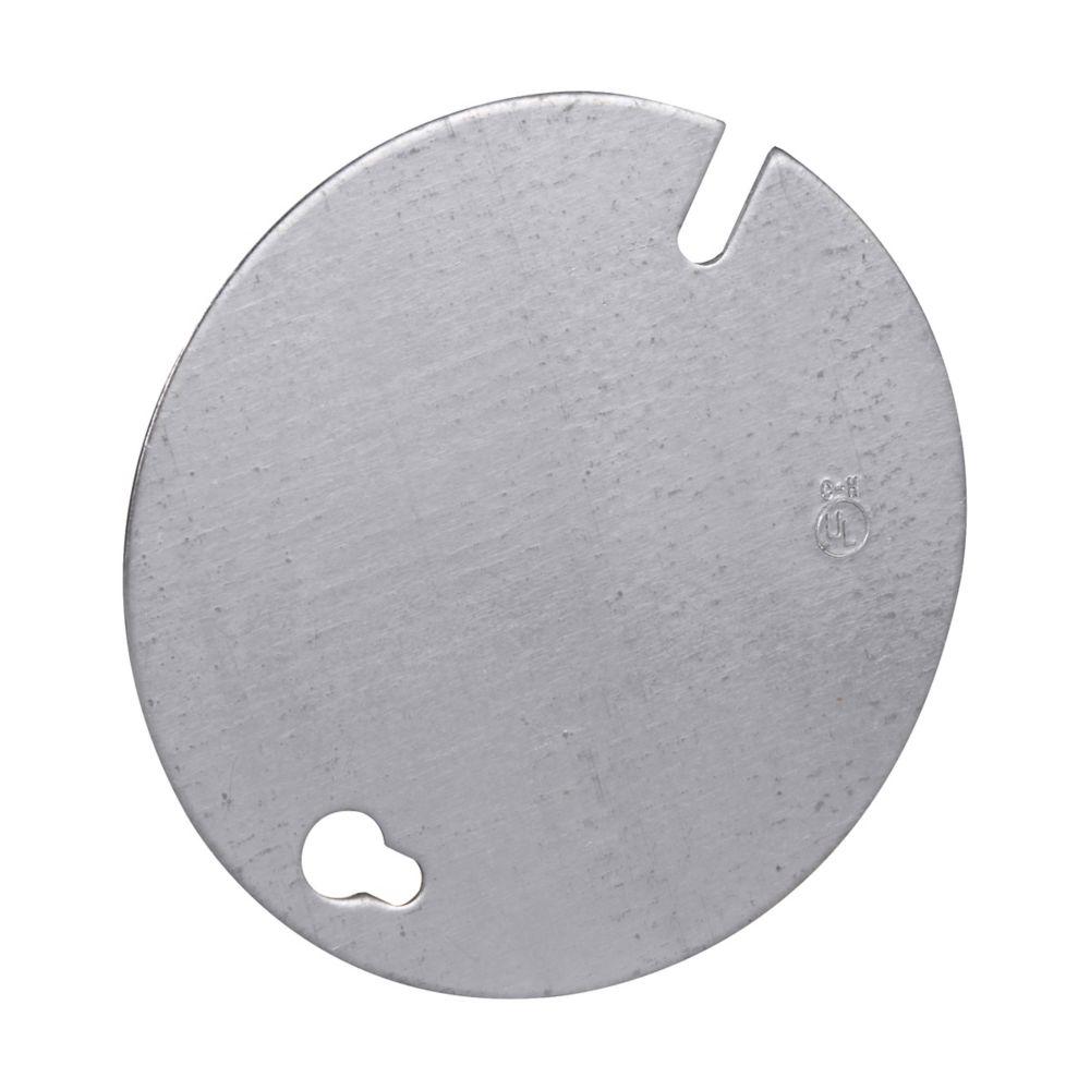 3 1/4 ROUND CEIL PAN COVR FLAT BLNK
