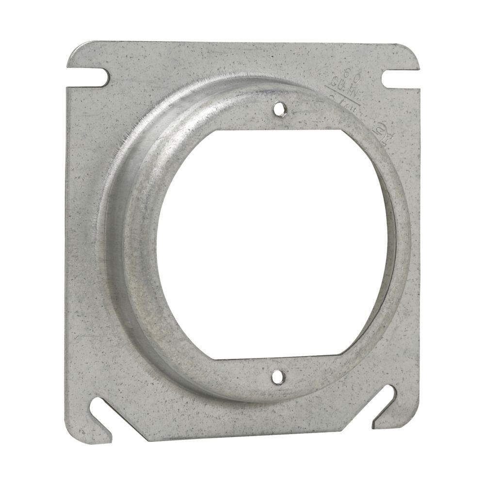 4 SQ BOX CVR 1 RSD 2 3/4 EARS